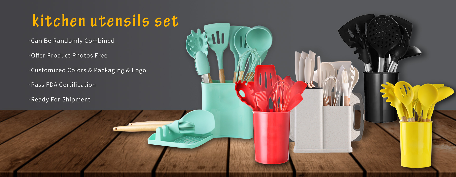 kitchen utensils set